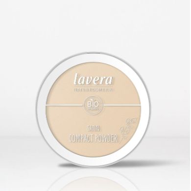 Lavera ラヴェーラ サテンコンパクトパウダー -ミディアム 02- 9.5g