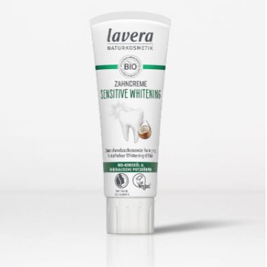 Lavera ラヴェーラ 歯磨き粉 センシティブホワイトニング 75ml