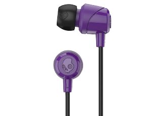 Skullcandy(スカルキャンディ) JIB インイヤーヘッドホン 黒/パープル 1個