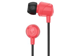 Skullcandy(スカルキャンディ) JIB インイヤーヘッドホン 黒/赤 1個