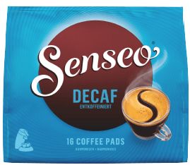 senseo センセオ 4033162/4021022 デカフェ コーヒーポッド 111g 16個