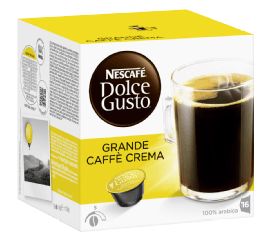 DOLCE GUSTO ドルチェ グスト グランデ カフェ クレマ カプセル 128g 16カプセル