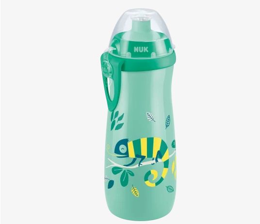 NUK ヌーク スポーツカップ ドリンクボトル カラーチェンジ ブルー 2歳から 450ml 1個