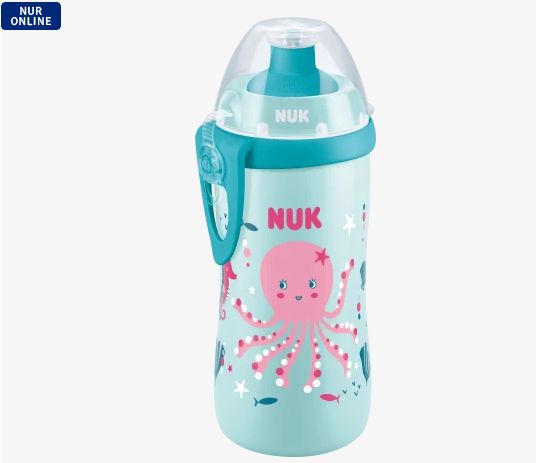 NUK ヌーク ジュニアカップ ドリンクボトル オクトパス 3歳から 300ml 1個