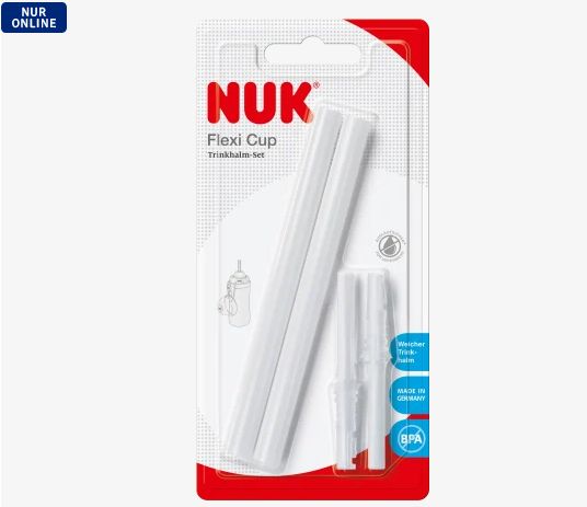 NUK ヌーク 交換用ドリンクストロー フレキシカップ用 2個