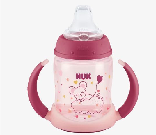 NUK ヌーク ファーストチョイス ドリンクボトル グロー ローズ 6ヶ月から 150ml 1個