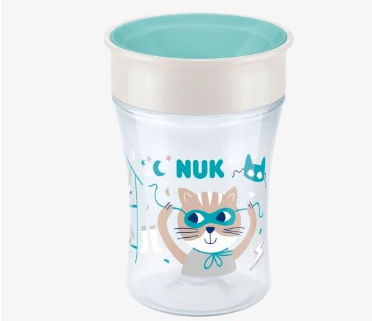 NUK ヌーク エボリューション マジックカップ ターコイズ 230ml 1個