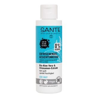 サンテ Sante  フェイシャルトナー アロエベラ&チアシードオイル 125ml