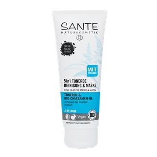 サンテ Sante フェイシャルケア 5in1クレイクレンジング チアシードオイル 100ml