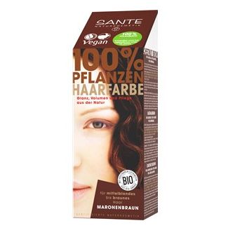 サンテ Sante ヘアケア 100%ハーブヘアカラーパウダー マロンブラウン 100g