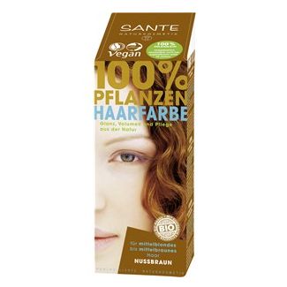 サンテ Sante ヘアケア 100%ハーブヘアカラーパウダー ナットブラウン 100g