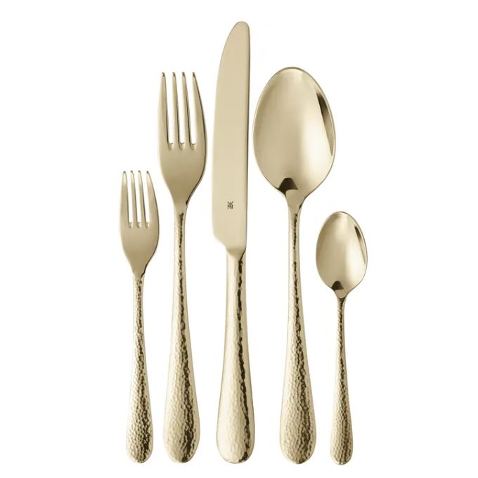 WMF シテッロ カトラリーセット (ゴールドエディション、Cromargan protect?、30点セット)