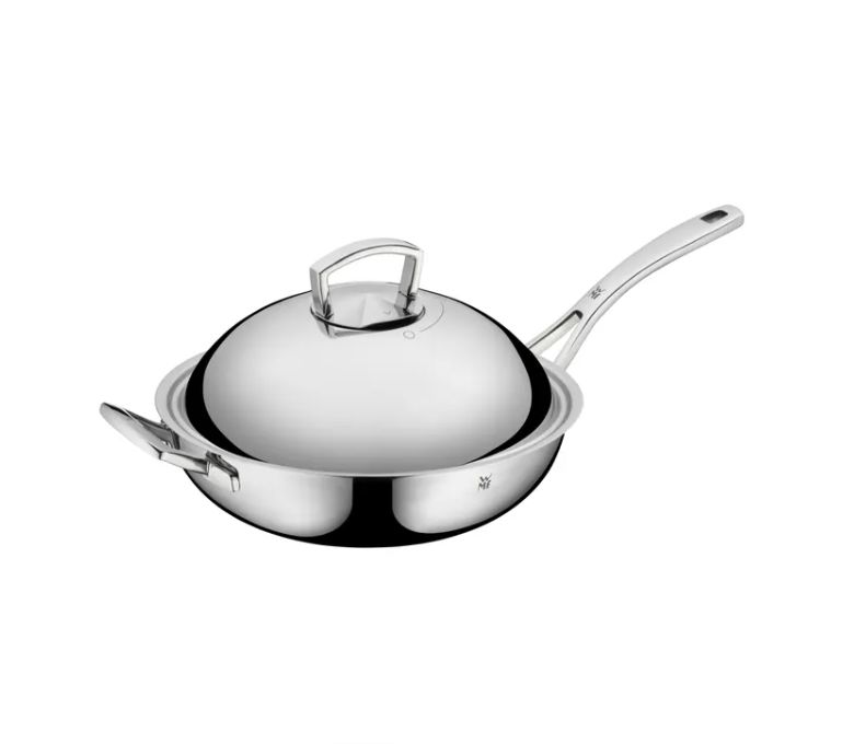 WMF マルチプライ 中華鍋（ステンレス蓋付き、 32cm）