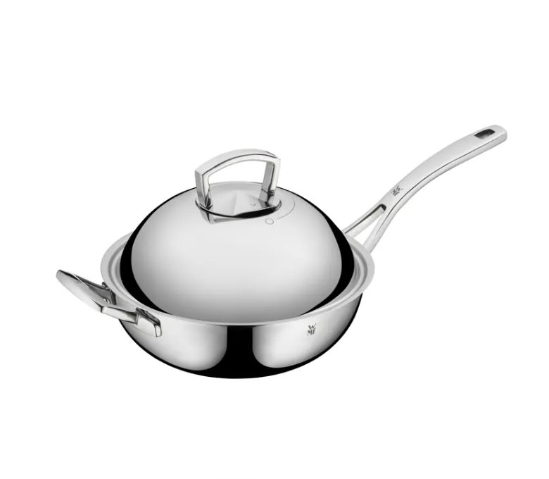 WMF マルチプライ 中華鍋（ステンレス蓋付き、 28cm）