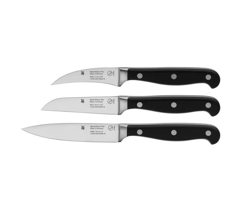 WMF シュピッツェンクラスプラス フルーツ＆ベジタブルナイフバリューセット (3点セット)