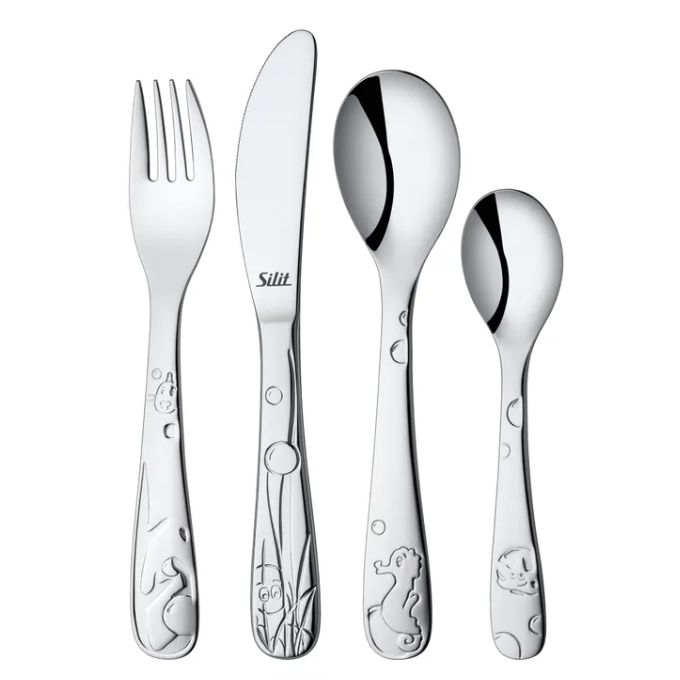 SILIT シリット アクアラマ キッズカトラリーセット (4点セット)