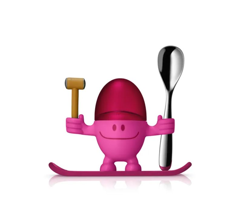 WMF マックエッグ (スプーン付き、2点セット、ピンク)