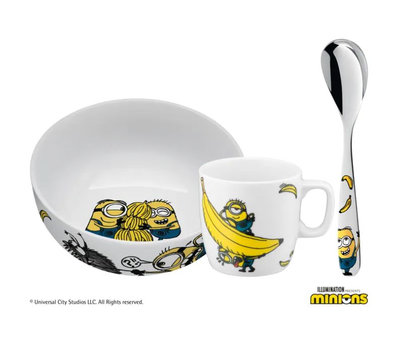 WMF ミニオンズ キッズブレックファーストセット (3点セット)
