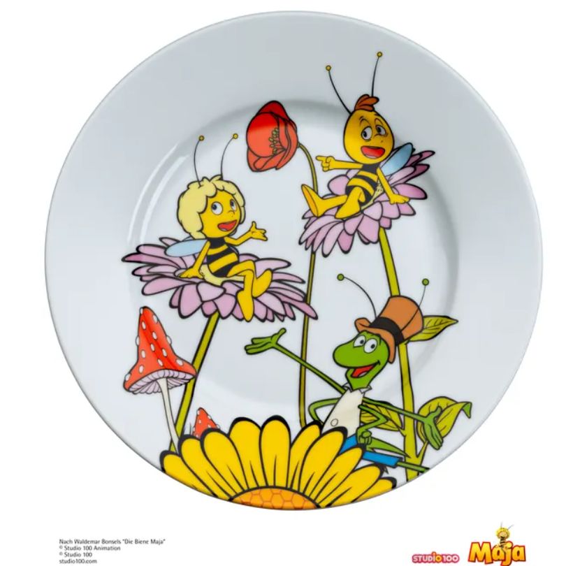 WMF みつばちマーヤ キッズプレート