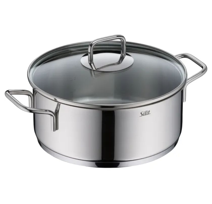 SILIT シリット エクストラクック ブレージングパン (蓋付き、24cm)