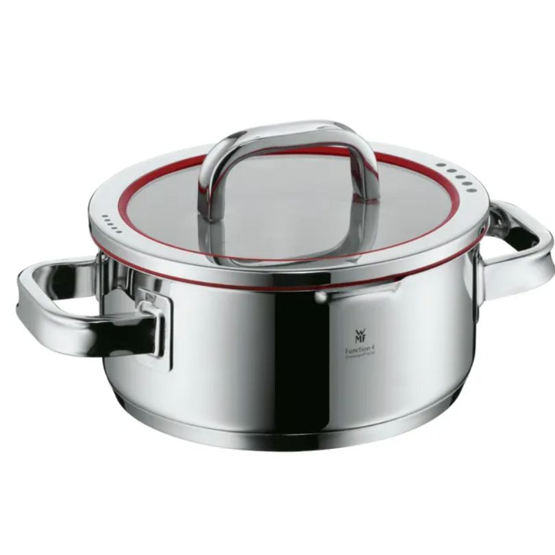 WMF ファンクション4 ブレージングパン (蓋付き、20cm)