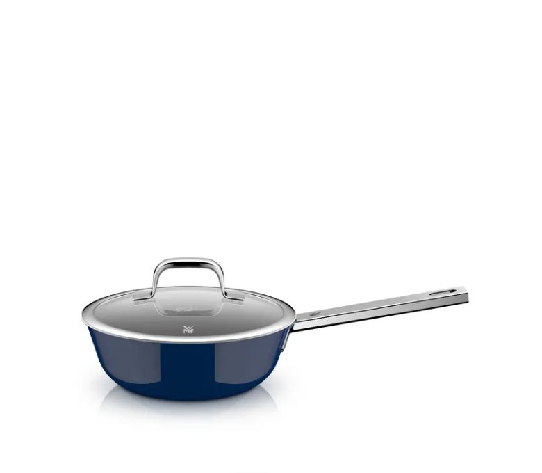 WMF フュージョンテック ミネラルプロ マルチポット (蓋付き、22cm、Tim Raue オーシャンブルー)