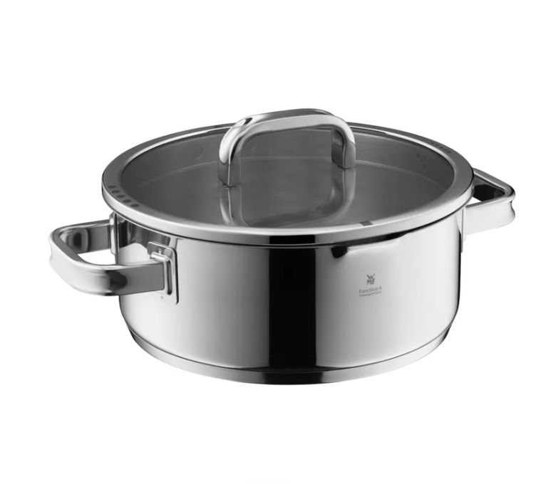 WMF ファンクション4アドバンス ブレージングパン (蓋付き、24cm)