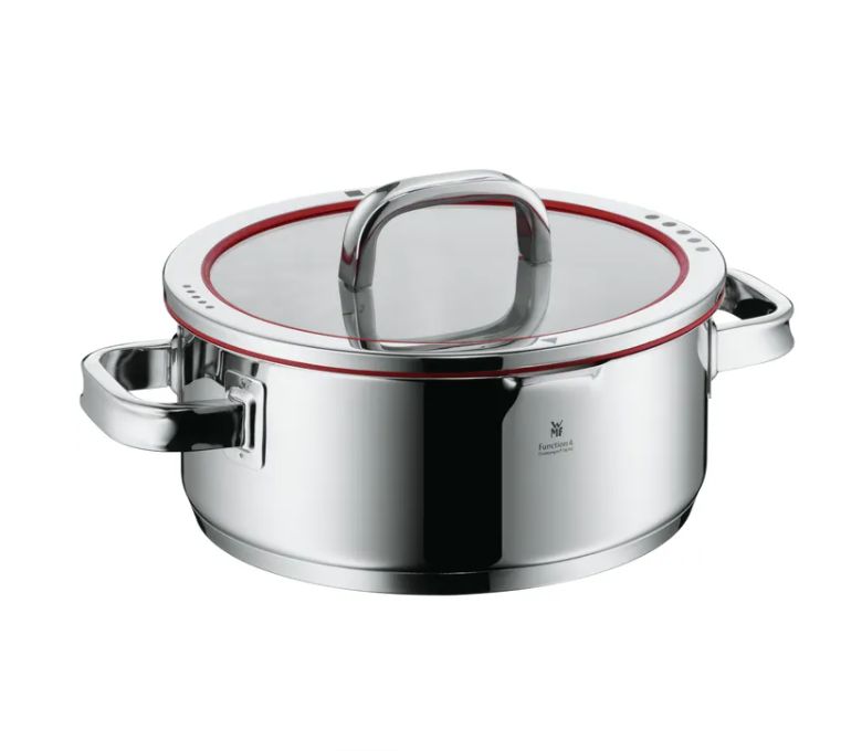 WMF ファンクション4 ブレージングパン (蓋付き、24cm)