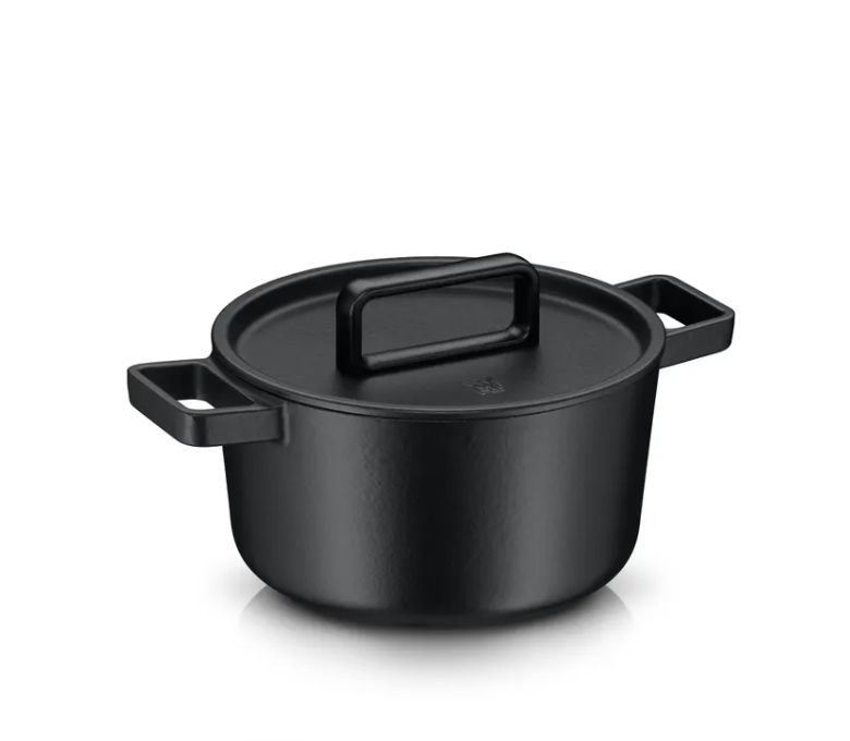 WMF フレーバー 円形ロースター (24cm、ブラック)