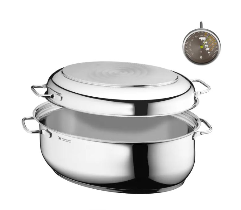 WMF 楕円形ロースター (温度計付き)