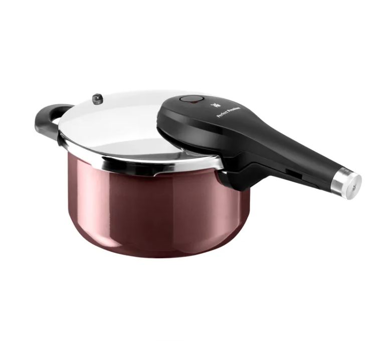 WMF フュージョンテック パーフェクトプレミアム ワンポット圧力鍋 (4.5L、ローズクォーツ)