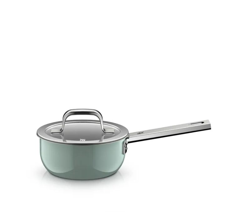 WMF フュージョンテック ミネラルプロ ソースパン (蓋付き、16cm、ユーカリヘイズ)