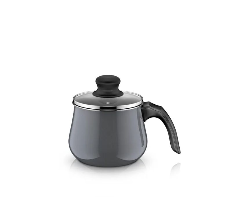 WMF フュージョンテック ミネラルプロ ミニポット (蓋付き、12cm、プラチナ)