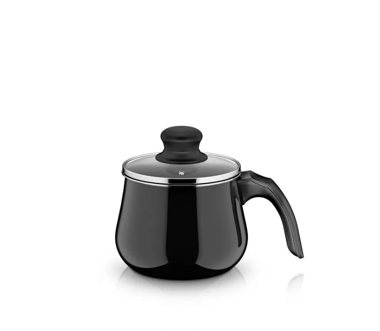 WMF フュージョンテック ミネラルプロ ミニポット (蓋付き、12cm、ブラック)