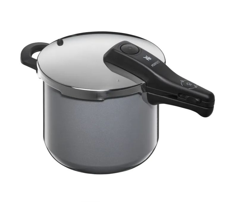 WMF フュージョンテック パーフェクト ワンポット圧力鍋 (6.5L、プラチナ)