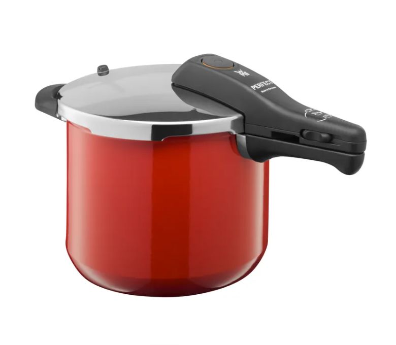 WMF フュージョンテック パーフェクト ワンポット圧力鍋 (6.5L、レッド)