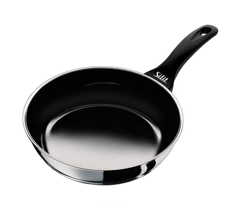 SILIT シリット シラルガン プロフェッショナル フライパン  (24cm、ブラック)