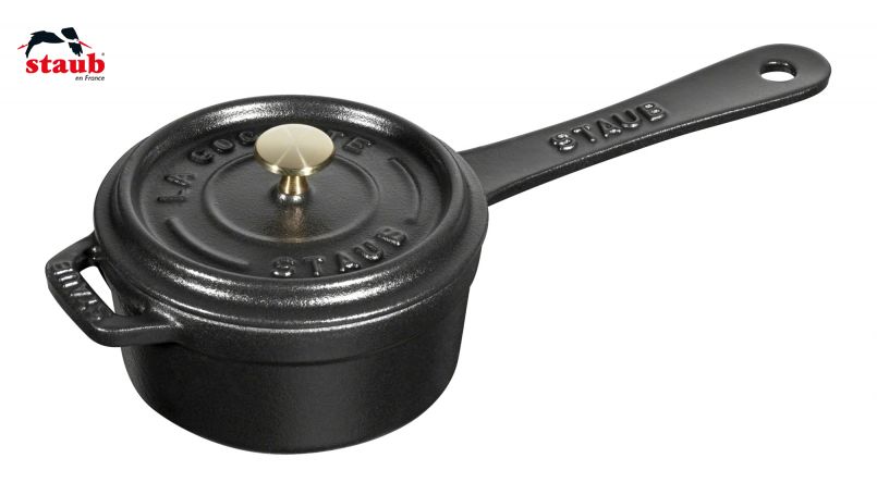 STAUB ミニズ フォー ザ テーブル ミニソースパン ブラックマット1個