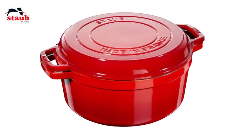 STAUB スペシャルココット 2in1ココット&グリルパン (28cm) 1個