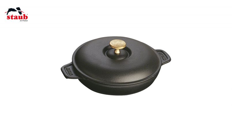 STAUB オーブンディッシュ オーブンディッシュ (ラウンド、ブラック)