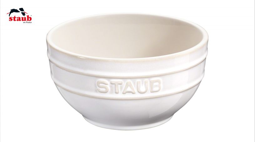 STAUB ヴィンテージカラー  ボウル (1.2 L、アイボリー) 1個