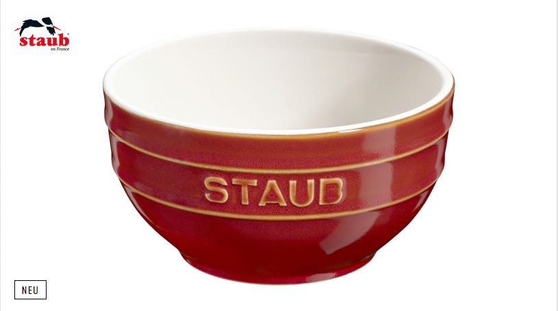 STAUB ヴィンテージカラー  ボウル (0.4 L、コッパー) 1個