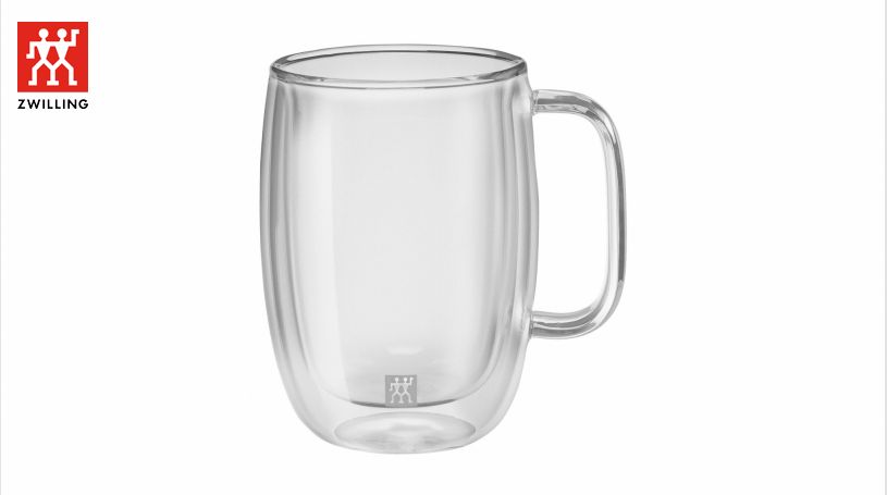 ZWILLING ソレントプラス (ハンドル付ラテ・マキアート用、450ml) 2個