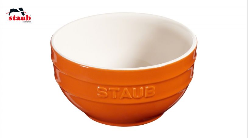 STAUB サービング ボウル (0.7 L、オレンジ) 1個