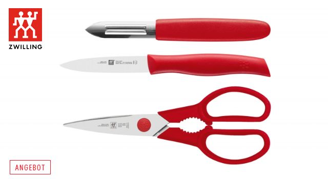 ツヴィリング(ZWILLING) ツイン グリップ ナイフセット 3点セット 1個