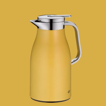 alfi アルフィ Skyline スカイライン 断熱ポット 1.00L、スパイシーマスタードマット (295)