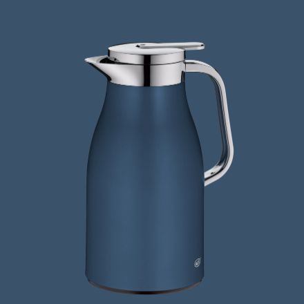 alfi アルフィ Skyline スカイライン 断熱ポット 1.00L、ディープデニムマット (296)