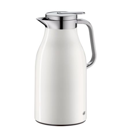 alfi アルフィ Skyline スカイライン 断熱ポット 1.50L、アルパインホワイトマット (211)