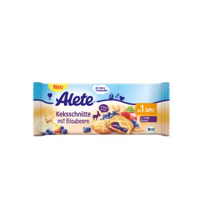 Alete スナックビスケット ブルーベリー入り 1歳から 30g