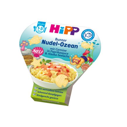 Hipp キンダーテラー パプリカソースとスケソウダラの野菜入り 1歳から 250g